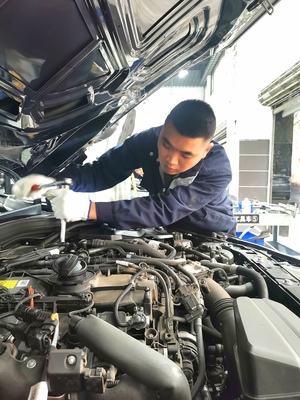 重庆金钣手汽车维修保养之干冰清洗汽车积碳解析